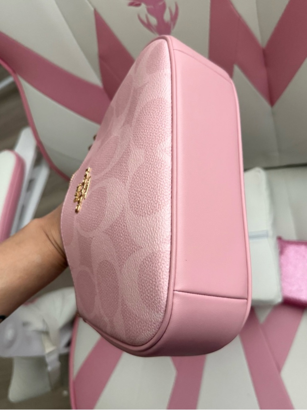 Coach Teri shoulder bag powder pink 2025 - Picture 8 of 10